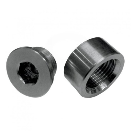 Insert et bouchon  pour sonde lambda à souder inox